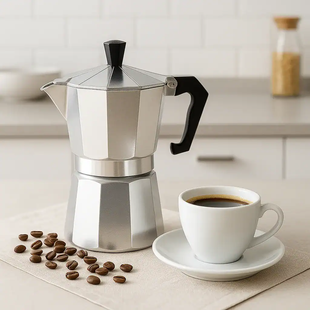 Cafeteira Italiana Moka 6 Xícaras
